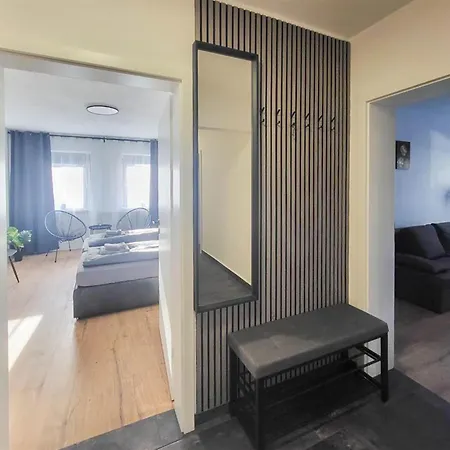 شقة Alfa 4zw Lage Berliner Platz Max 8 Personen Netflix Kueche Wm L 4br 7 Beds 8 People L Fully Equipped Kitchen & Bathroom شتوتغارت